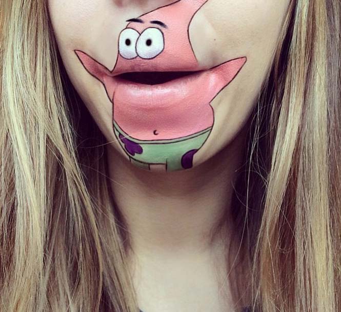 Η Laura Jenkinson χρησιμοποιεί μακιγιάζ για να μετατρέψει στόματα ανθρώπων σε χαρακτήρες cartoon (11)