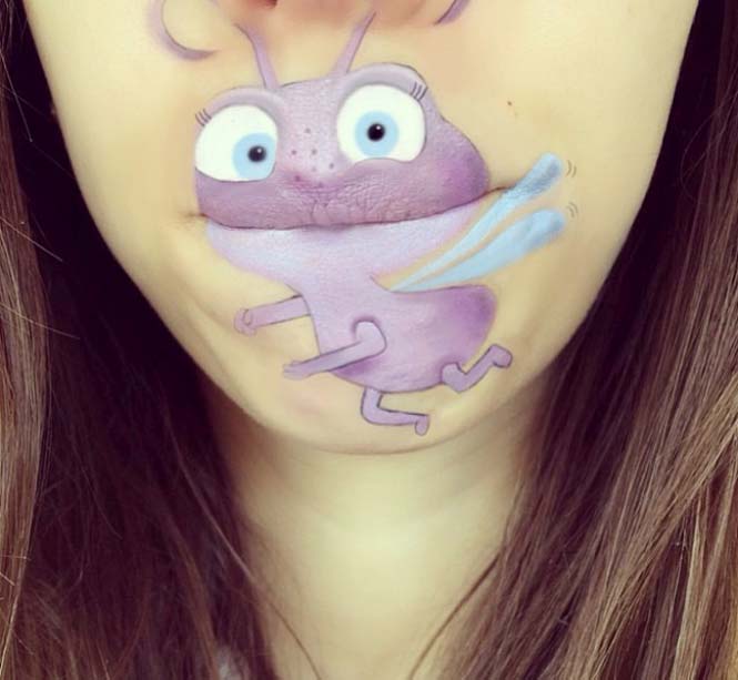 Η Laura Jenkinson χρησιμοποιεί μακιγιάζ για να μετατρέψει στόματα ανθρώπων σε χαρακτήρες cartoon (31)