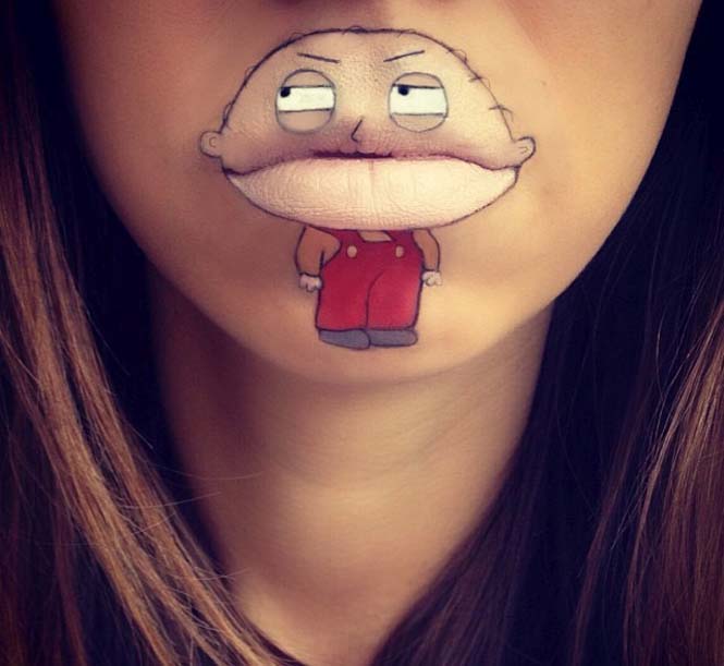 Η Laura Jenkinson χρησιμοποιεί μακιγιάζ για να μετατρέψει στόματα ανθρώπων σε χαρακτήρες cartoon (36)