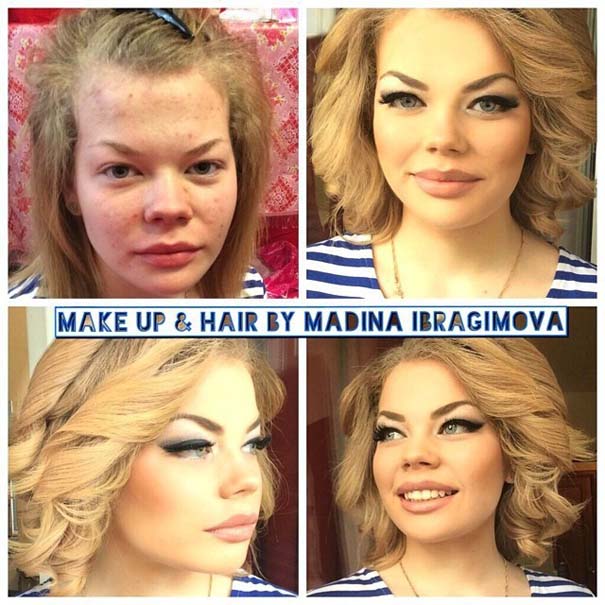 Εντυπωσιακές μεταμορφώσεις με μακιγιάζ από την Madina Ibragimova (8)