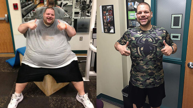 Άνδρας έχασε 180 κιλά σε 700 μέρες