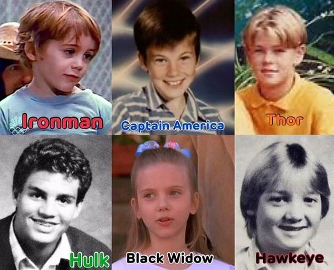 Οι «Avengers» σε παιδική ηλικία | Φωτογραφία της ημέρας