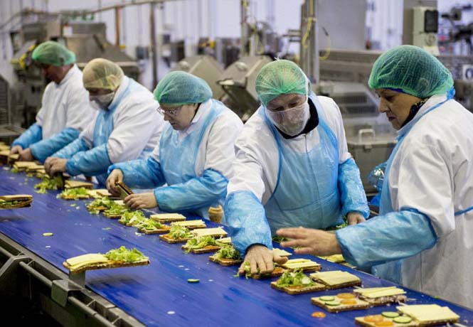 Εργοστάσιο που παράγει 3 εκατομμύρια σάντουιτς την εβδομάδα (2)