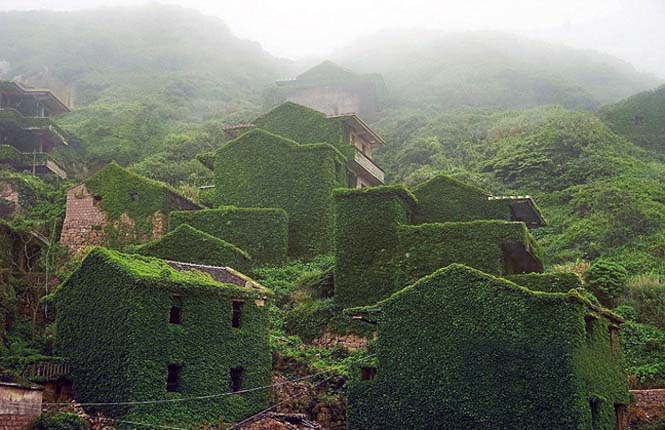 Το Κινεζικό χωριό - φάντασμα που έγινε ένα με την φύση (12)