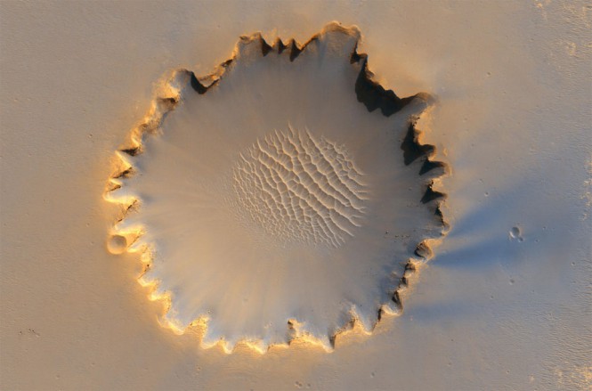 Κρατήρας στον Άρη | Φωτογραφία της ημέρας