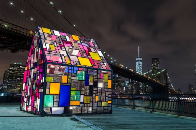 Γυάλινο σπίτι στο Brooklyn της Νέας Υόρκης | Φωτογραφία της ημέρας