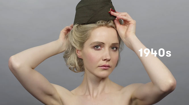 100 χρόνια Ρώσικης ομορφιάς σε 1,5 λεπτό