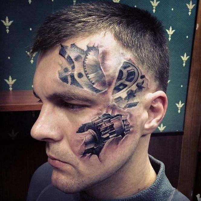 Ένα τατουάζ προσώπου σαν κι αυτό απαιτεί μεγάλη δόση τρέλας (3)