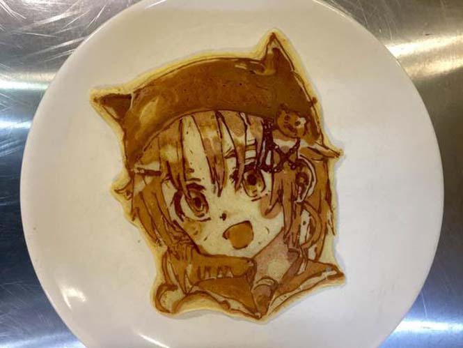 Εστιατόριο στην Ιαπωνία κάνει απίστευτη τέχνη με τηγανίτες (1)