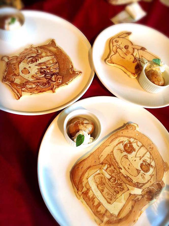 Εστιατόριο στην Ιαπωνία κάνει απίστευτη τέχνη με τηγανίτες (3)