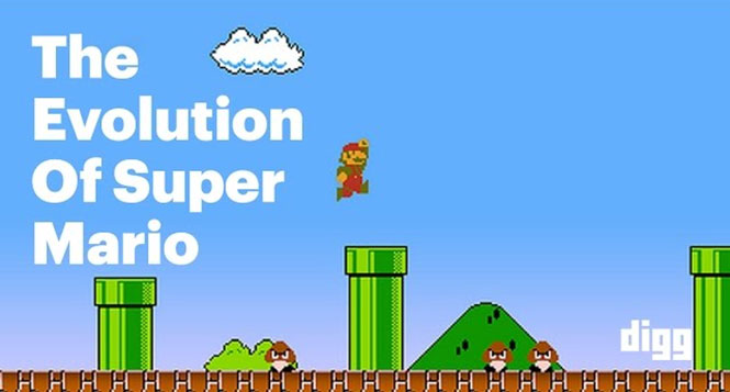Η εξέλιξη του Super Mario