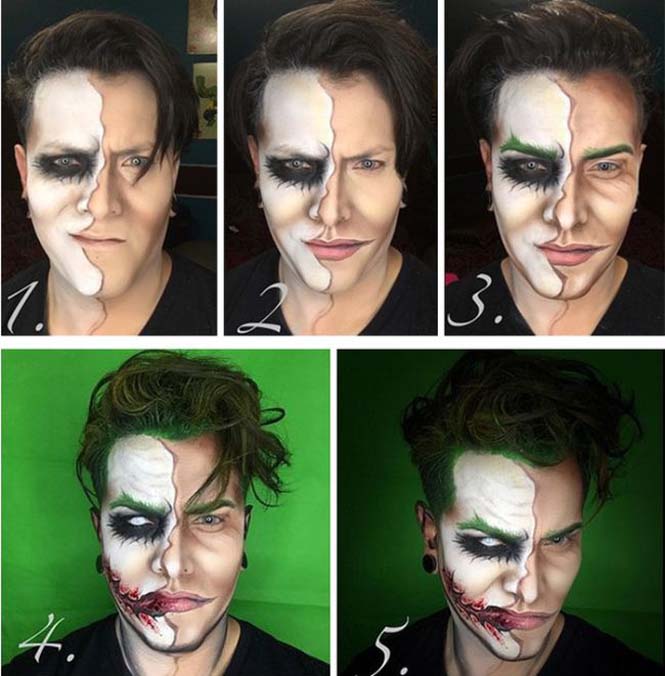 Makeup artist μεταμορφώνει τον εαυτό του σε απίθανους χαρακτήρες (6)