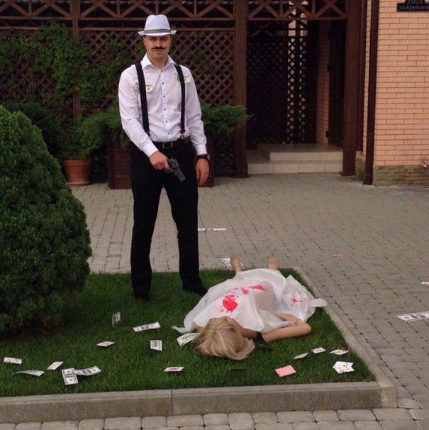 Παράξενα και ξεκαρδιστικά στιγμιότυπα γάμων στην Ρωσία (7)