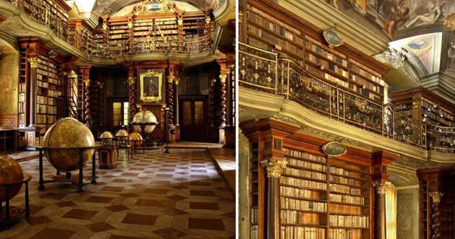 Στην Τσεχία βρίσκεται μια από τις πιο εντυπωσιακές βιβλιοθήκες στον κόσμο (3)