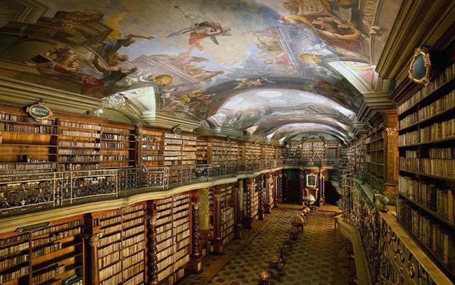 Στην Τσεχία βρίσκεται μια από τις πιο εντυπωσιακές βιβλιοθήκες στον κόσμο (5)