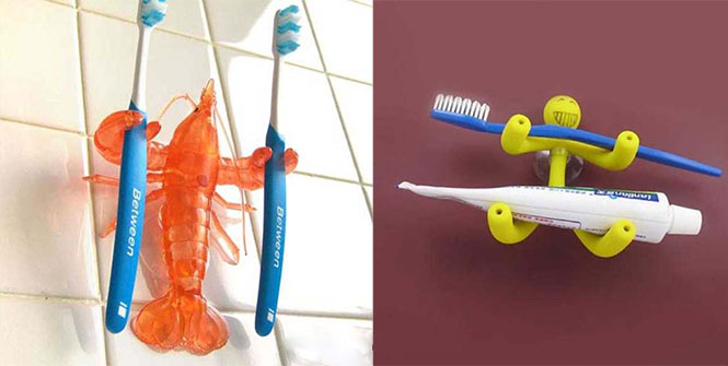 Οι πιο ιδιαίτερες βάσεις για οδοντόβουρτσες