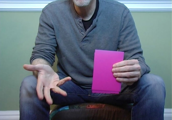 Απίθανο κόλπο με 2 ροζ κάρτες