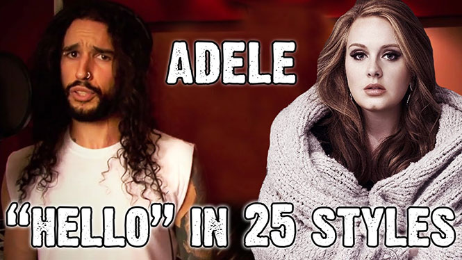 Το Hello της Adele με 25 διαφορετικά στυλ