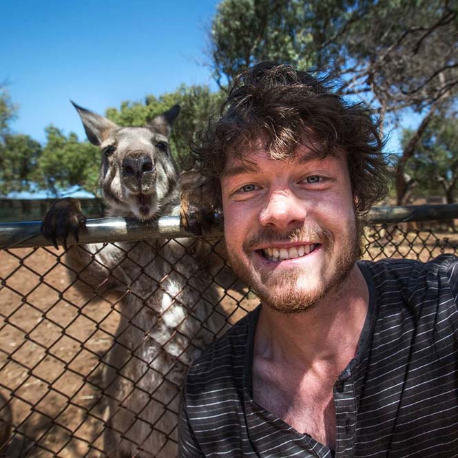 Ο Allan Dixon ειδικεύεται στις αστείες selfies με ζώα (5)
