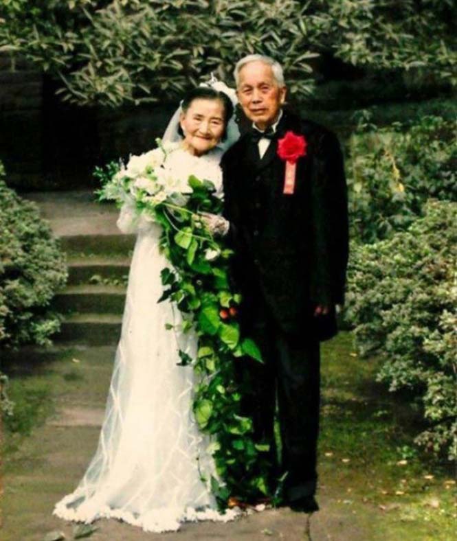 Μετά από 70 χρόνια, αυτό το ζευγάρι φωτογραφήθηκε όπως την ημέρα του γάμου τους (2)