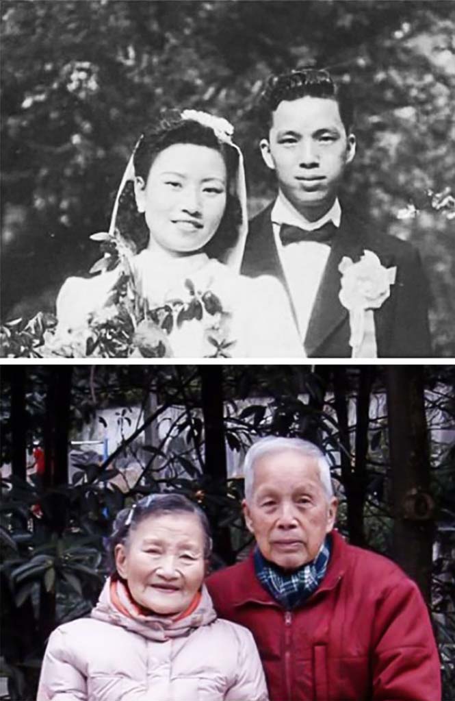 Μετά από 70 χρόνια, αυτό το ζευγάρι φωτογραφήθηκε όπως την ημέρα του γάμου τους (7)