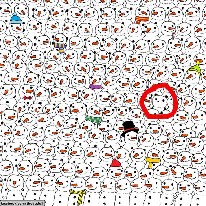 Μπορείτε να εντοπίσετε το Panda σε αυτό το σκίτσο που τρελαίνει το Internet; (4)
