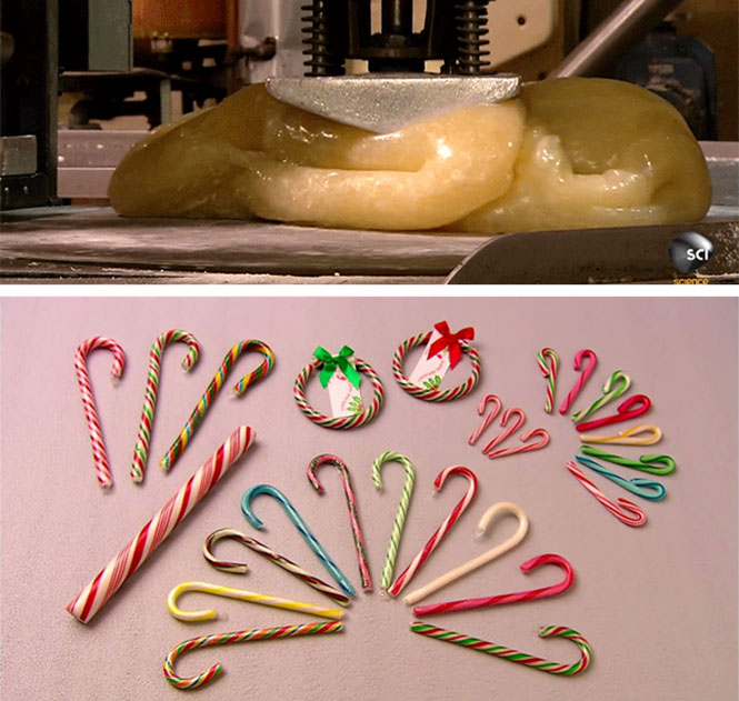 Πως φτιάχνονται τα γλυκά μπαστουνάκια των Χριστουγέννων
