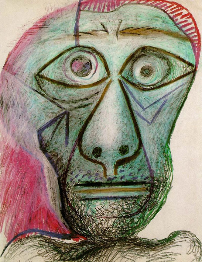 Το αυτοπορτραίτο του Pablo Picasso σε ηλικία 16 και 90 ετών (2)