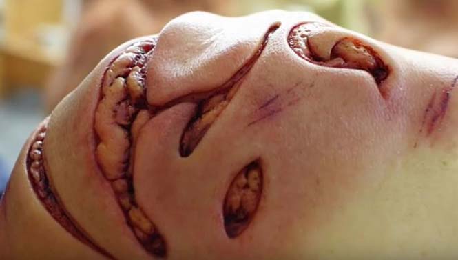 Δημιουργώντας το μακιγιάζ ειδικών εφέ του Leonardo Di Caprio για την ταινία Revenant (5)