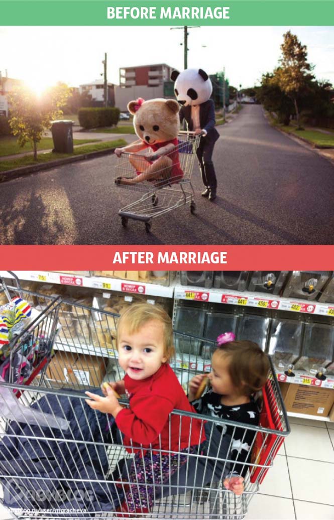 Φωτογραφίες που δείχνουν πως αλλάζει η ζωή μετά τον γάμο (5)