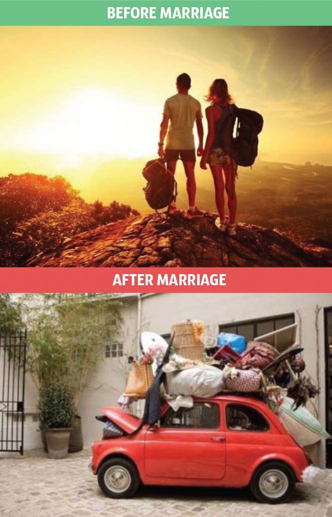 Φωτογραφίες που δείχνουν πως αλλάζει η ζωή μετά τον γάμο (7)
