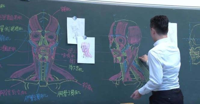 Δάσκαλος από την Κίνα έχει εντυπωσιακό ταλέντο με την κιμωλία στα χέρια (3)