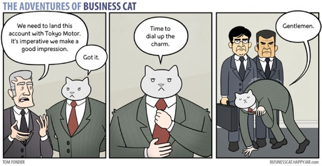 Οι ξεκαρδιστικές περιπέτειες της γάτας επιχειρηματία (4)