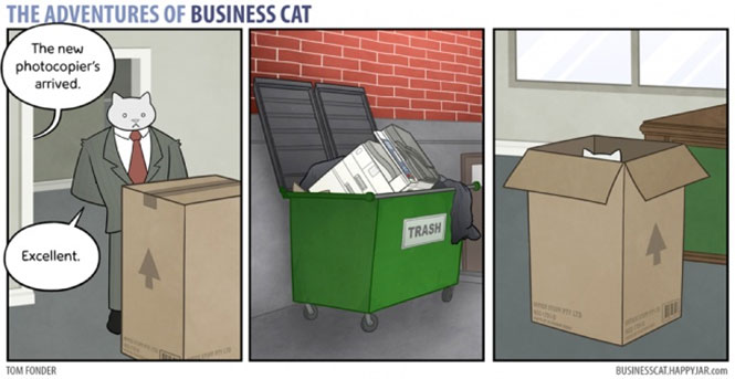 Οι ξεκαρδιστικές περιπέτειες της γάτας επιχειρηματία (6)