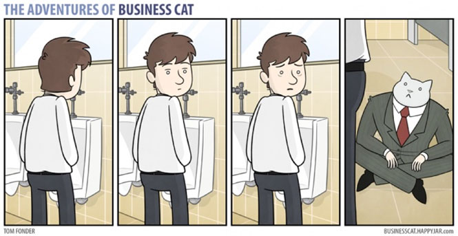 Οι ξεκαρδιστικές περιπέτειες της γάτας επιχειρηματία (9)