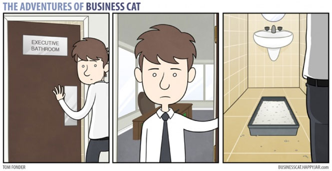 Οι ξεκαρδιστικές περιπέτειες της γάτας επιχειρηματία (12)