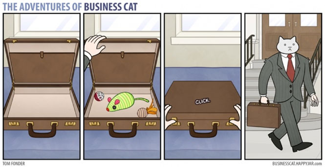 Οι ξεκαρδιστικές περιπέτειες της γάτας επιχειρηματία (14)