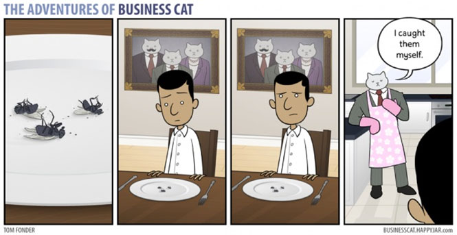 Οι ξεκαρδιστικές περιπέτειες της γάτας επιχειρηματία (15)