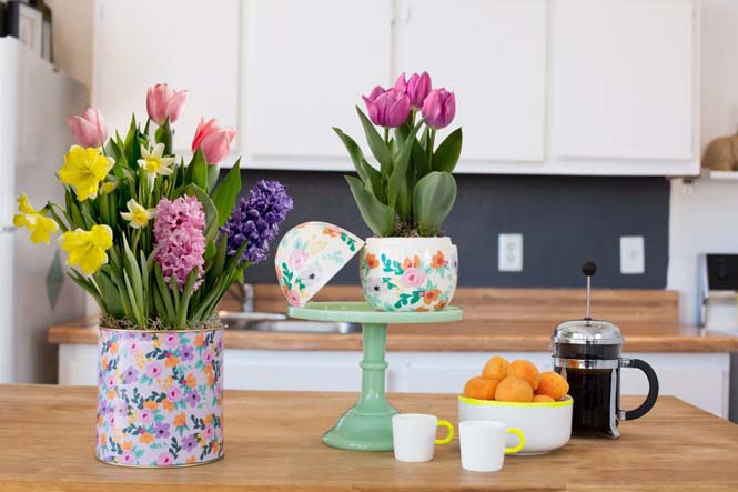 Όμορφες ιδέες για να διακοσμήσετε το σπίτι σας με λουλούδια (9)