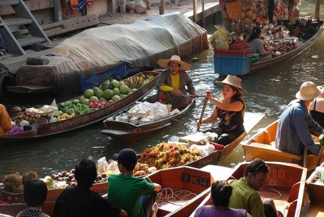 Πλωτές αγορές της νοτιοανατολικής Ασίας (7)