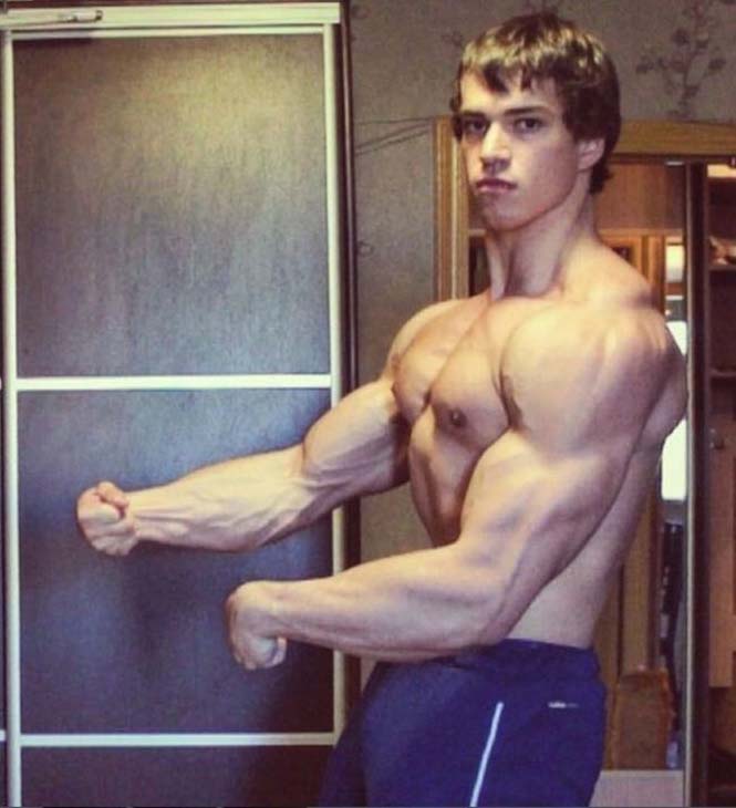 Ο Ρώσος bodybuilder που έχει εντυπωσιακή ομοιότητα με τον Arnold Schwarzenegger (8)
