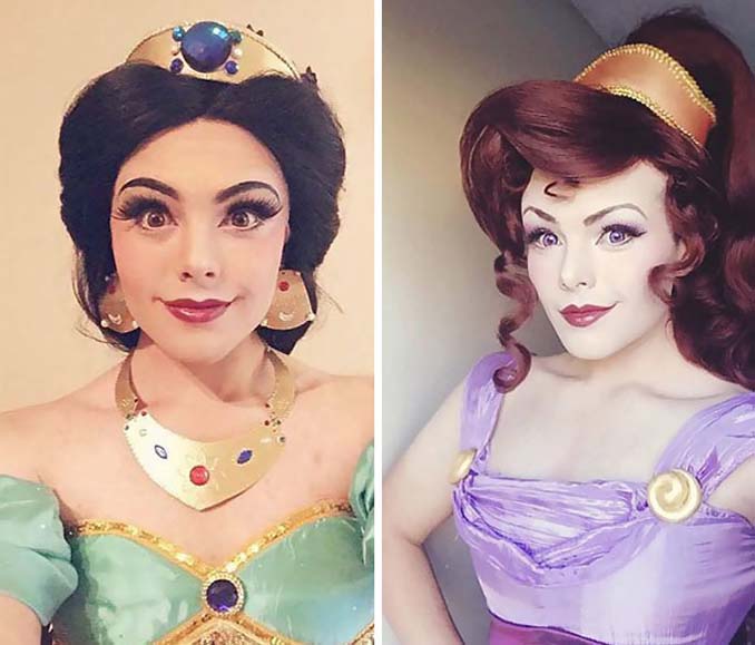 21χρονος μεταμορφώνεται σε πριγκίπισσες της Disney (18)