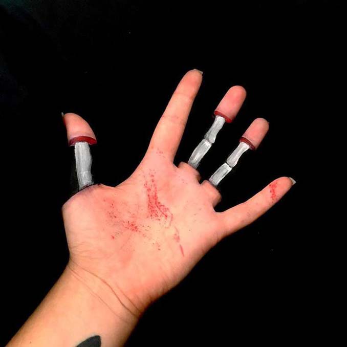 Απίστευτες οφθαλμαπάτες με bodypainting χεριών (4)