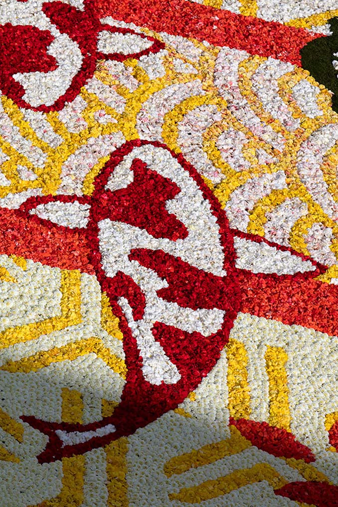 600.000 λουλούδια συνέθεσαν ένα πολύχρωμο «χαλί» 1.800 τετραγωνικών μέτρων στις Βρυξέλλες (4)
