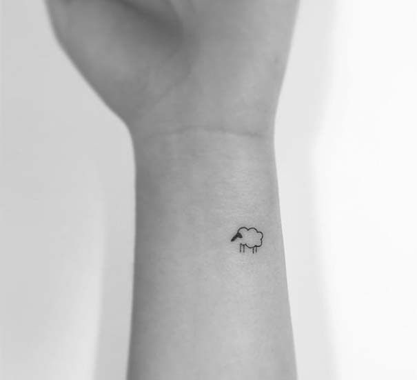 Μικροσκοπικά τατουάζ που θα μπορούσαν να περάσουν απαρατήρητα (19)