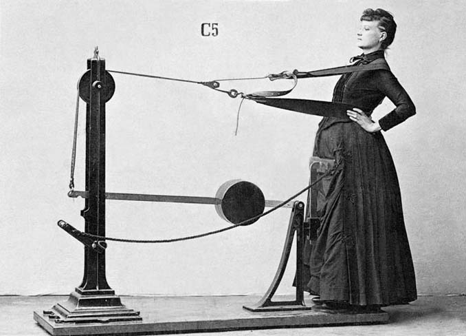 Τα περίεργα μηχανήματα των πρώτων γυμναστηρίων (1)