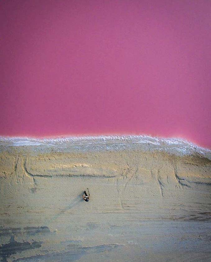 Η ροζ λιμνοθάλασσα του Μεξικού μοιάζει βγαλμένη από άλλο πλανήτη (3)