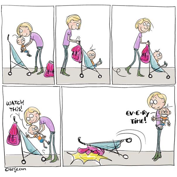 Διασκεδαστικά σκίτσα περιγράφουν την καθημερινότητα κάθε μητέρας (7)