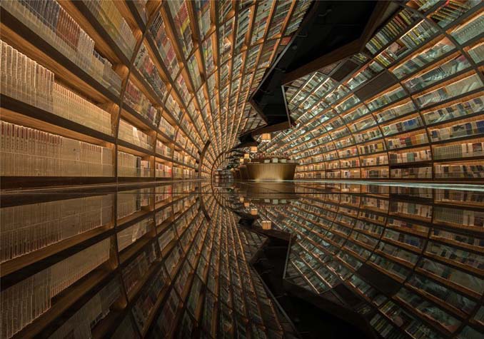 Φουτουριστική βιβλιοθήκη στην Κίνα (1)