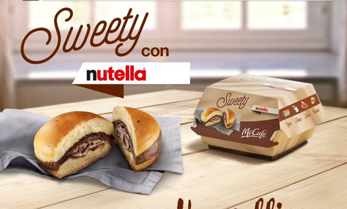 Τα Ιταλικά McDonald's παρουσίασαν το Nutella Burger (4)